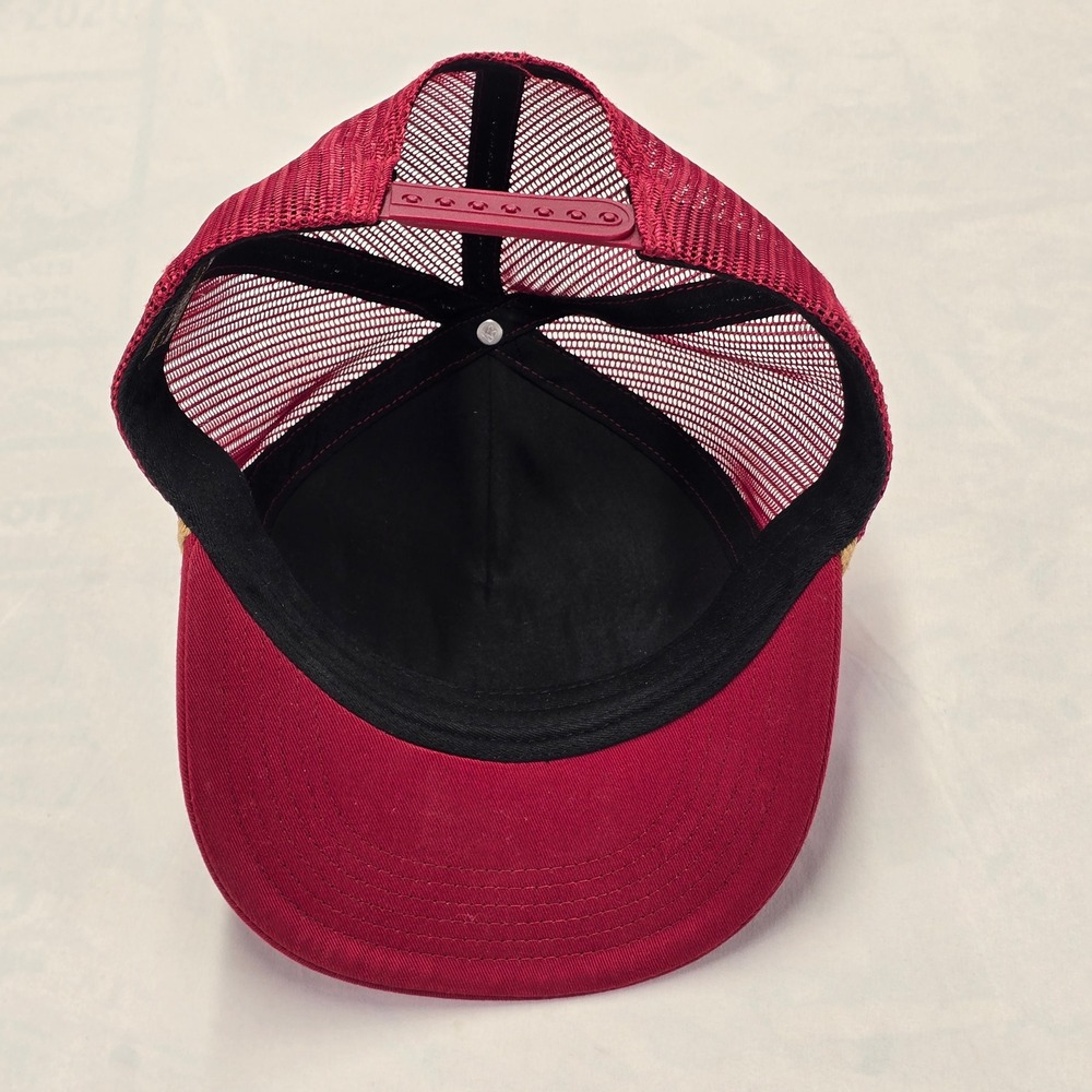 Whiskey Bent Hat Co Trucker Hat Brownsville Texas Rope Mesh Back SnapBack - Picture 5 of 6